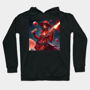 Carmen De La Rouge Martian Bounty Hunter Hoodie